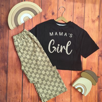 کراپ شلوار Mama Girl دخترانه 40,45,50,55,60,65