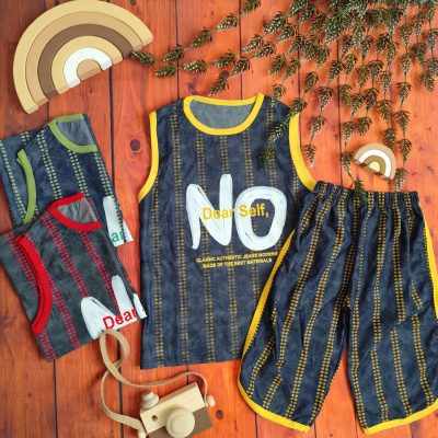 تاپ شلوارک پسرانه NO